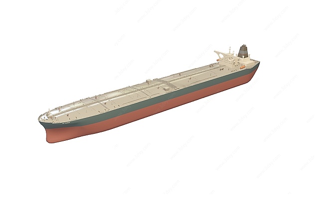 航海货轮3D模型
