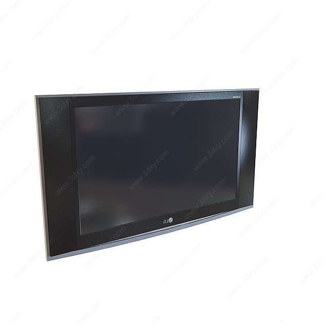 LG电视机3D模型