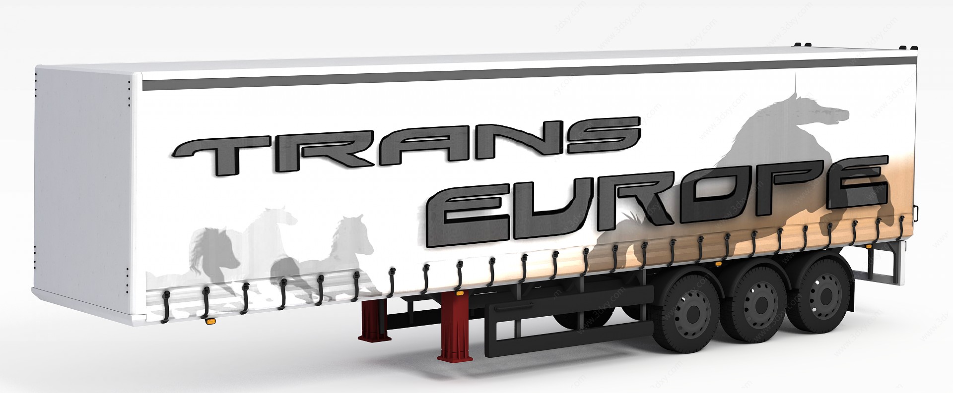 货车车厢3D模型