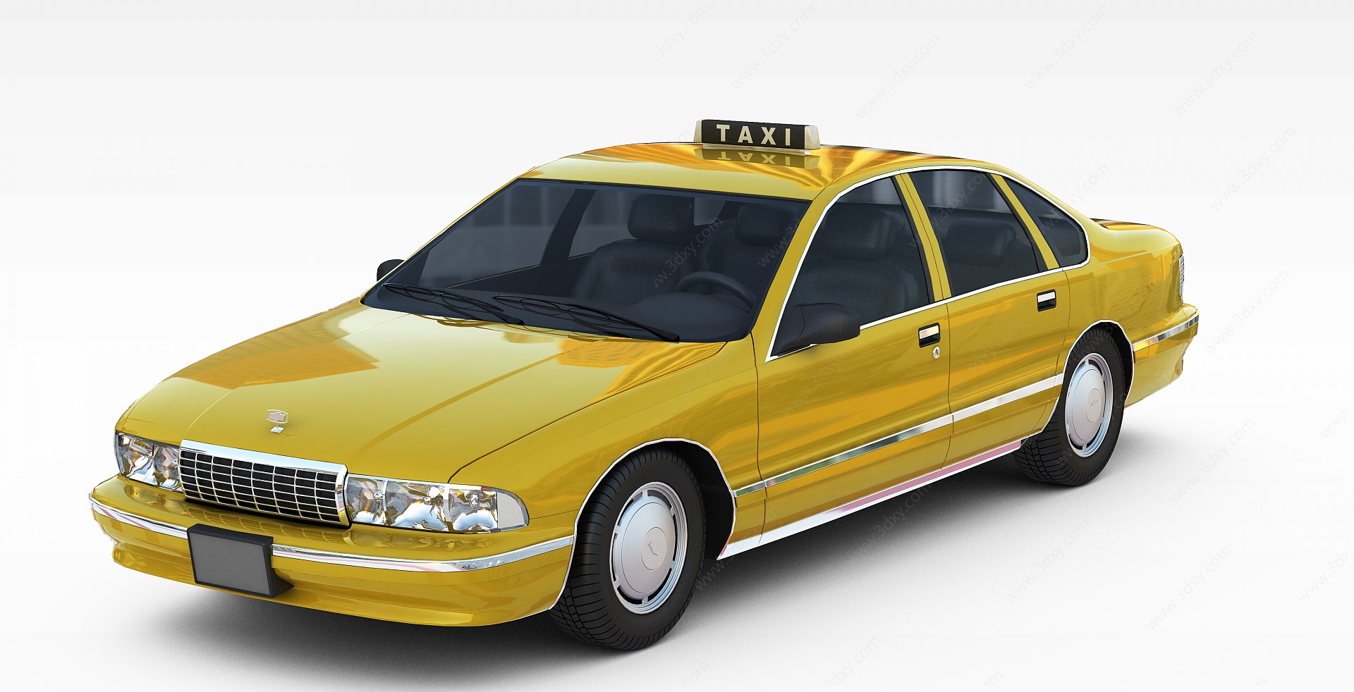 出租车的士3D模型