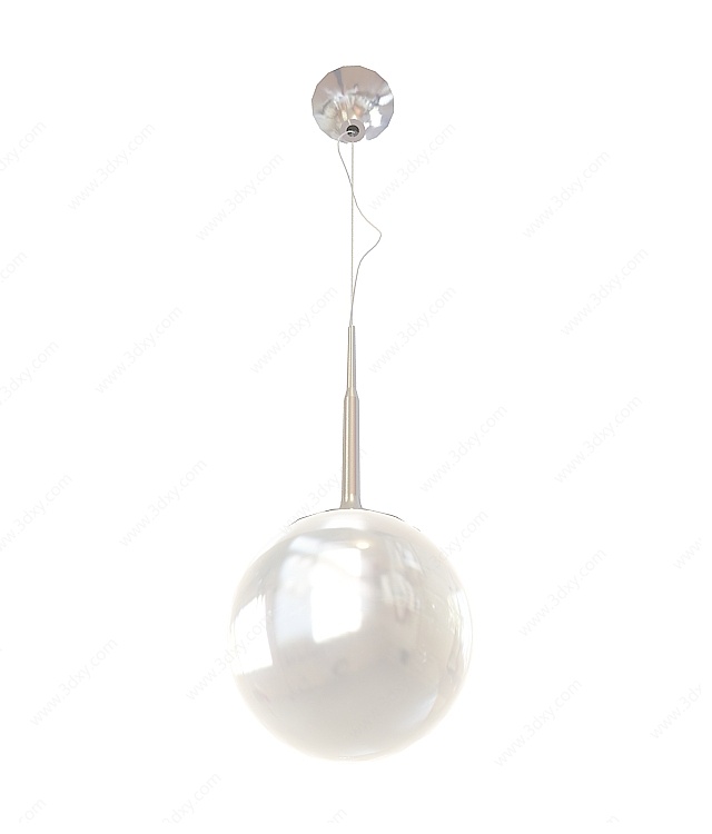 球形吊灯3D模型