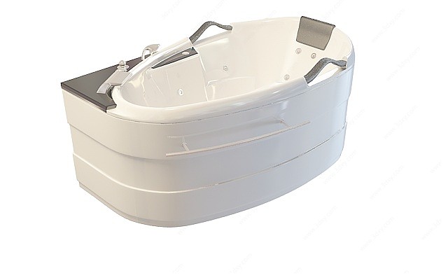 不规则浴缸3D模型