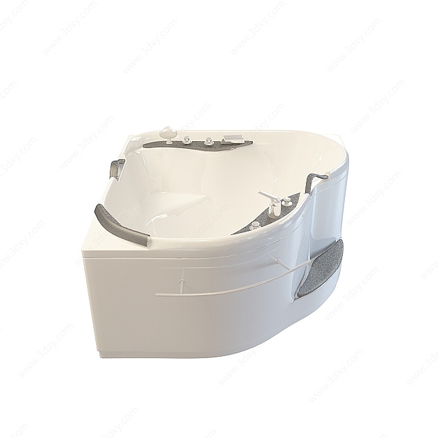 亲子浴缸3D模型