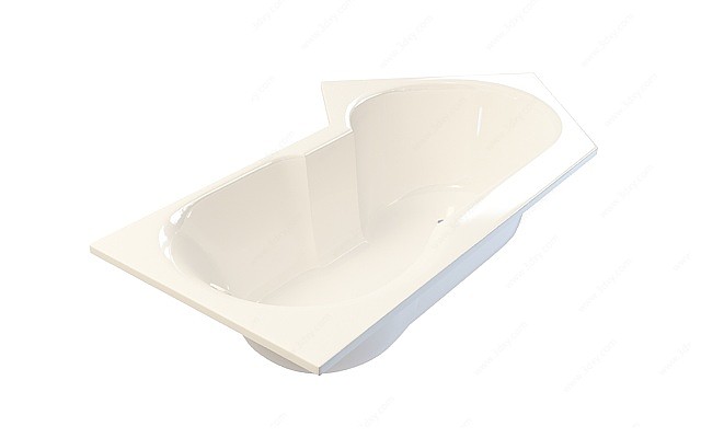 不规则浴缸3D模型