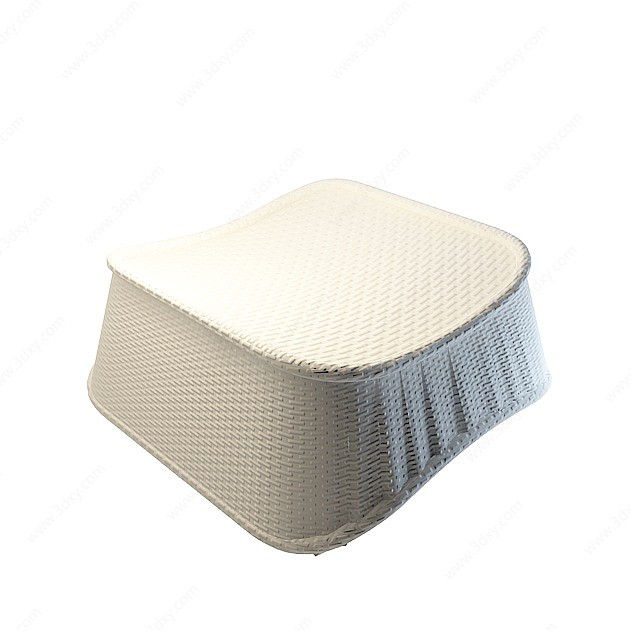 卧室凳3D模型