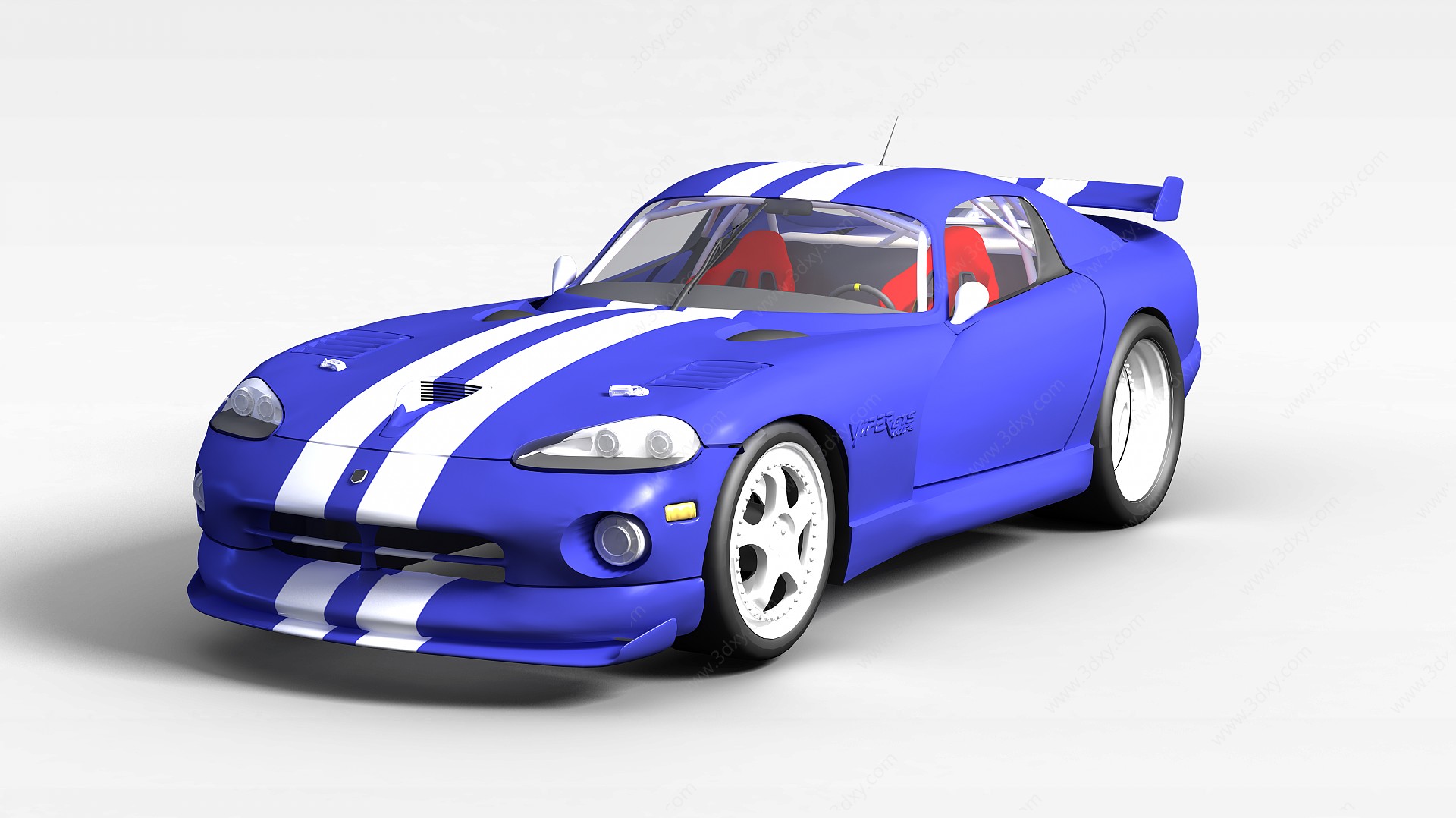 GT跑车3D模型