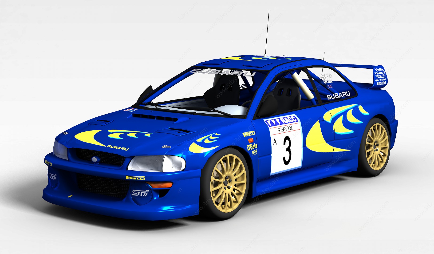 GT赛车3D模型