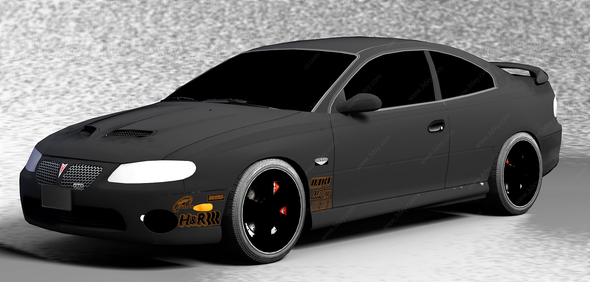 GT跑车3D模型