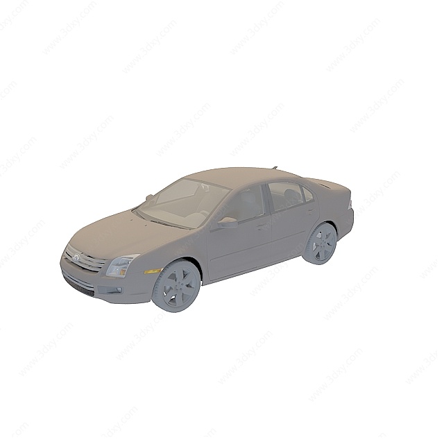 福特轿车3D模型