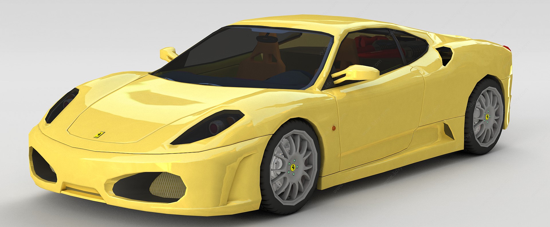 法拉利跑车3D模型