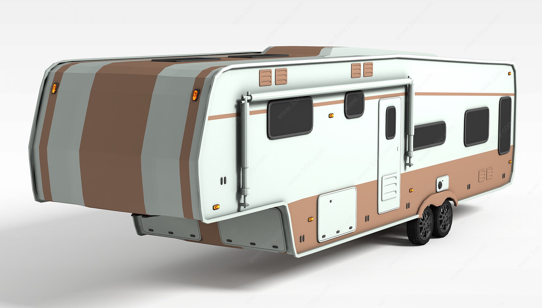 露营车厢3D模型