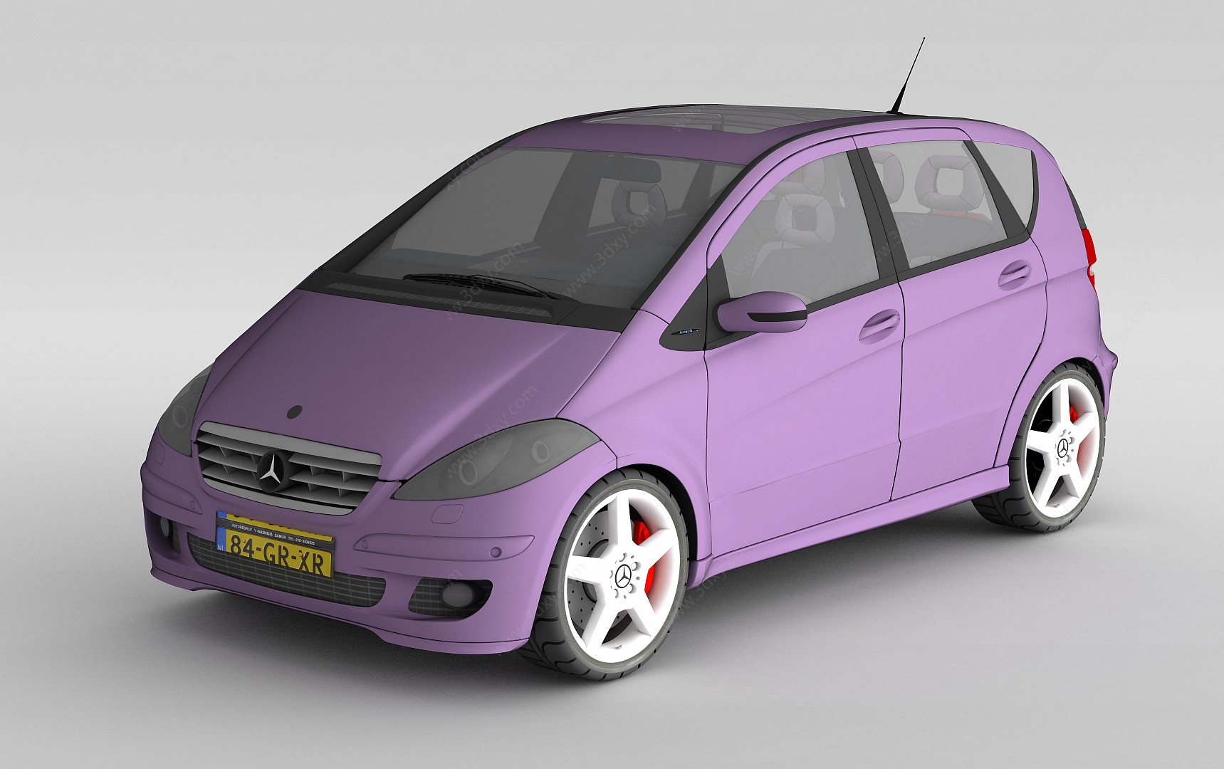 奔驰小轿车3D模型