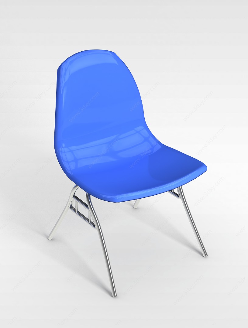 食堂椅3D模型