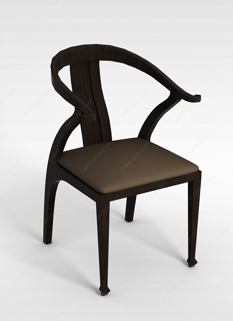 餐厅圈椅3D模型