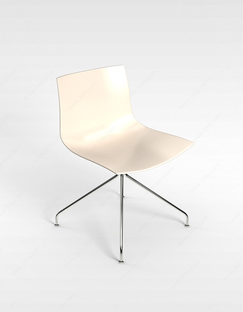 简易现代座椅3D模型