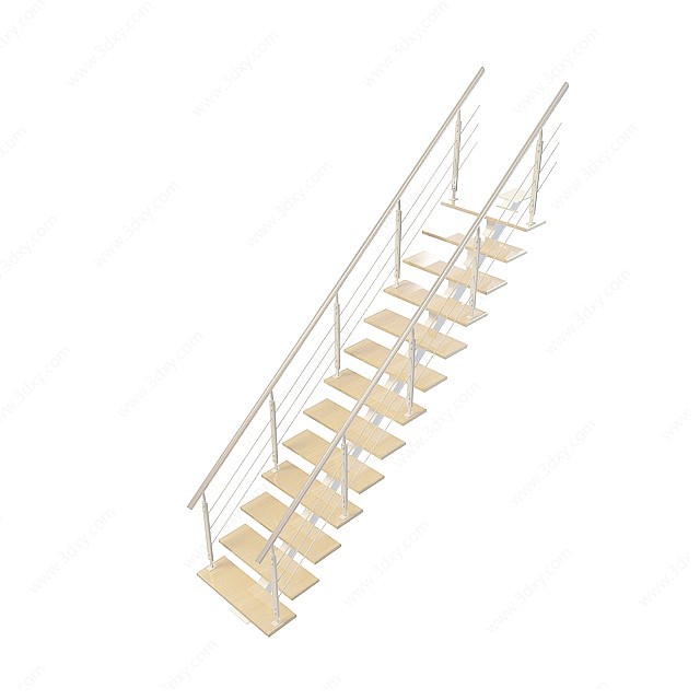 简易楼梯3D模型