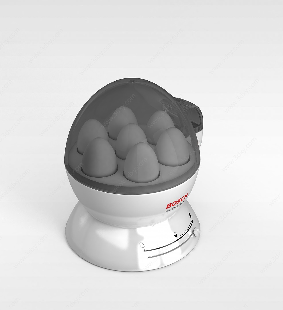 煮蛋器3D模型