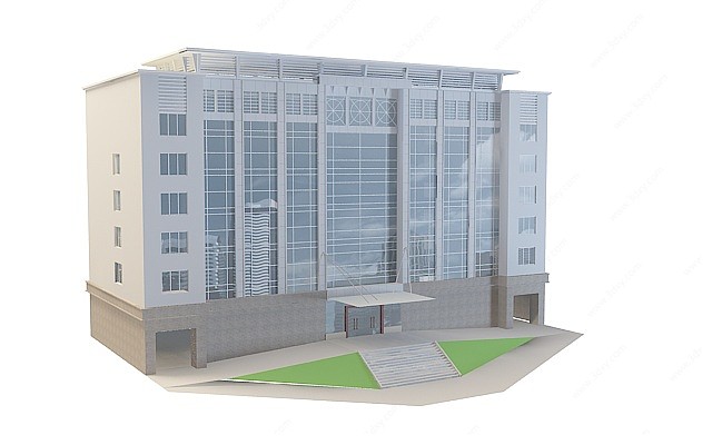 办公大楼3D模型