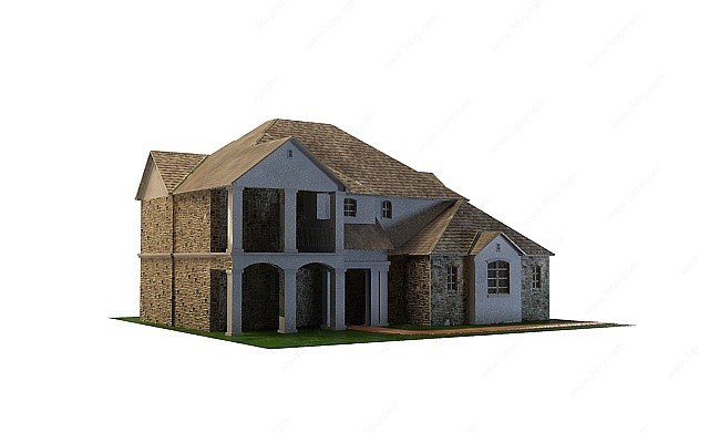 别墅住宅楼3D模型