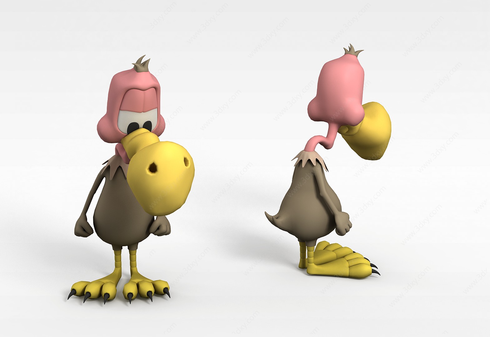 童趣鸭子3D模型