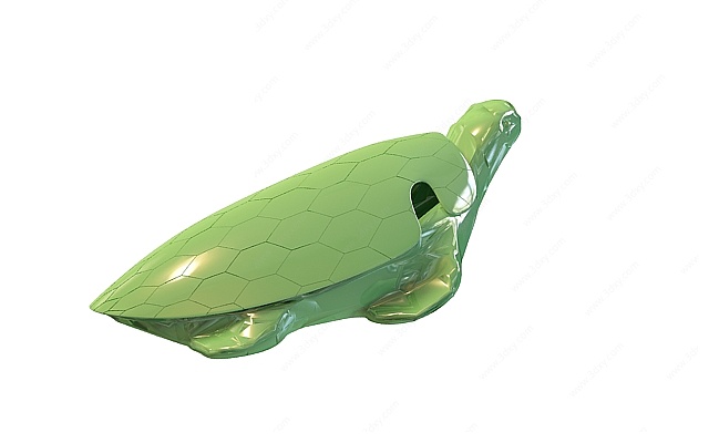 童趣乌龟玩具3D模型