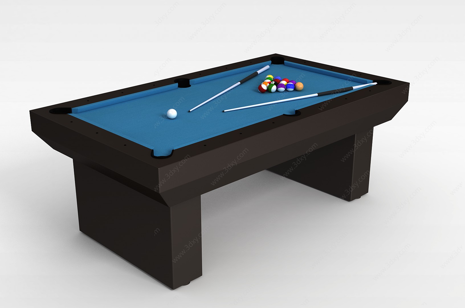 台球桌子3D模型