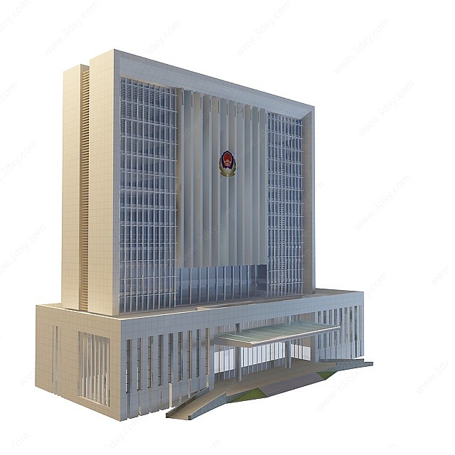警政大楼3D模型