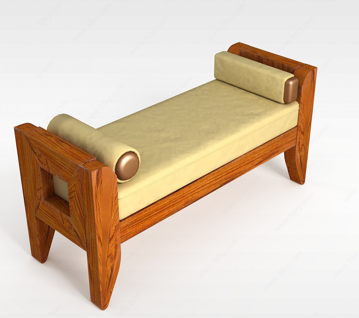 床尾凳床榻3D模型