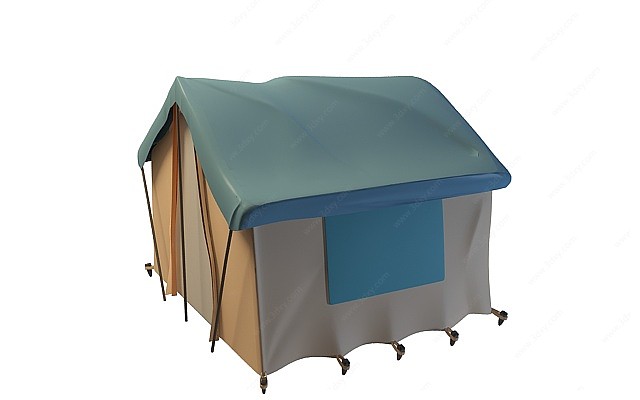 帐篷3D模型