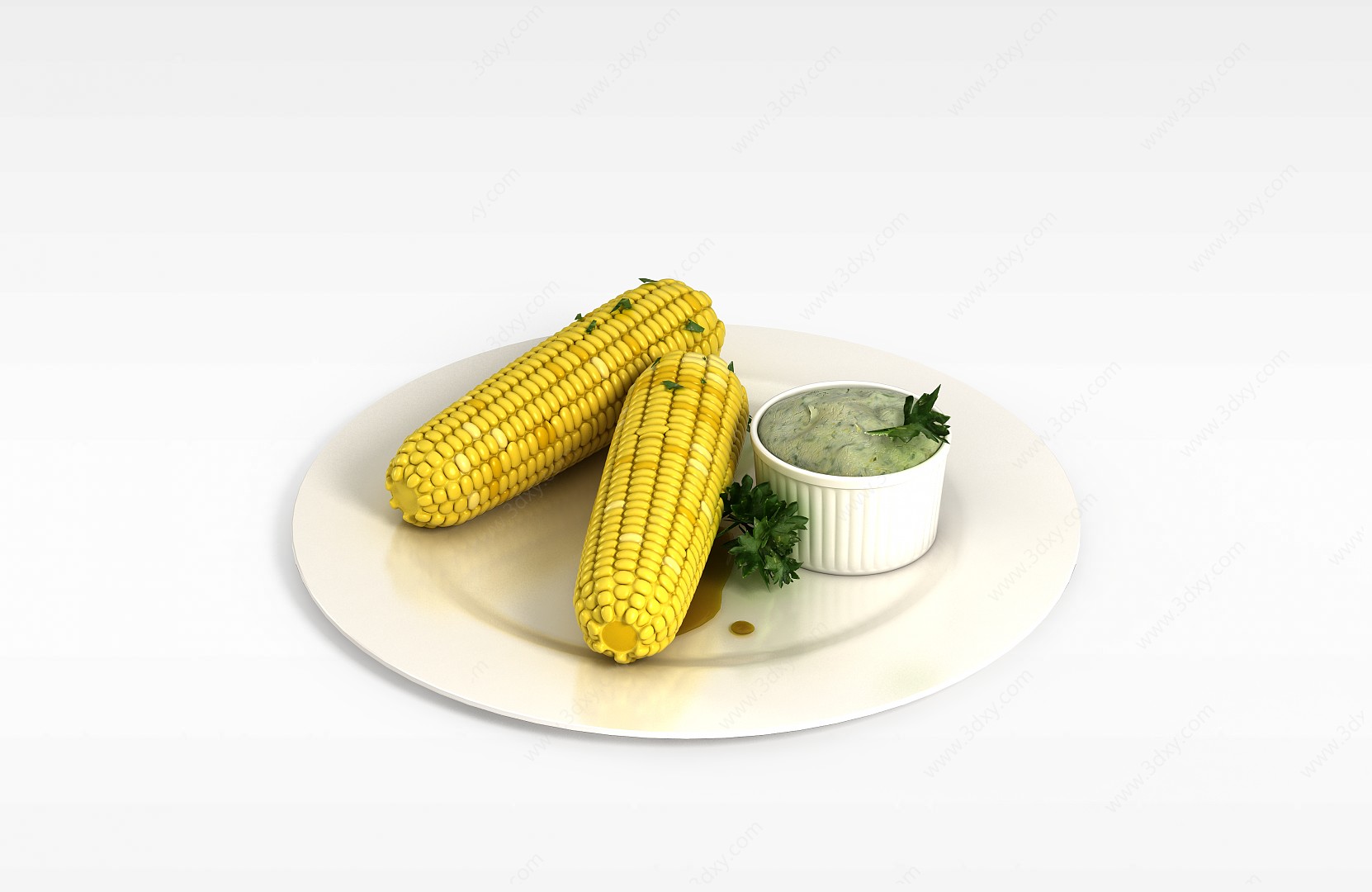 玉米3D模型