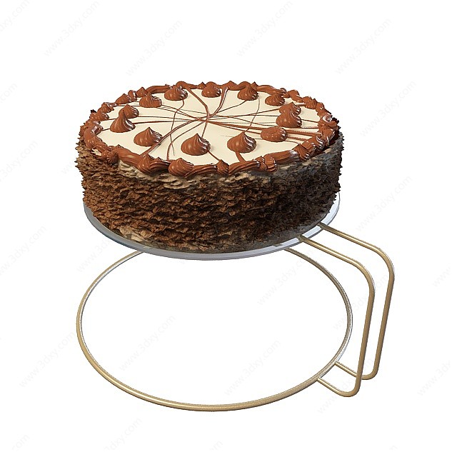 蛋糕3D模型