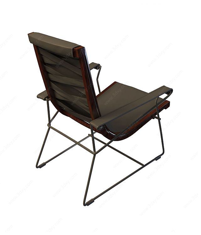 单人休闲椅3D模型