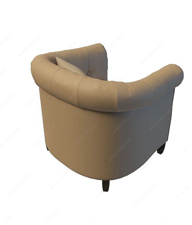 精品沙发3D模型