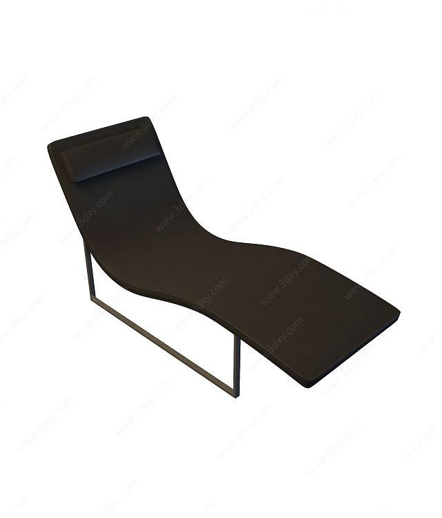 简易躺椅3D模型
