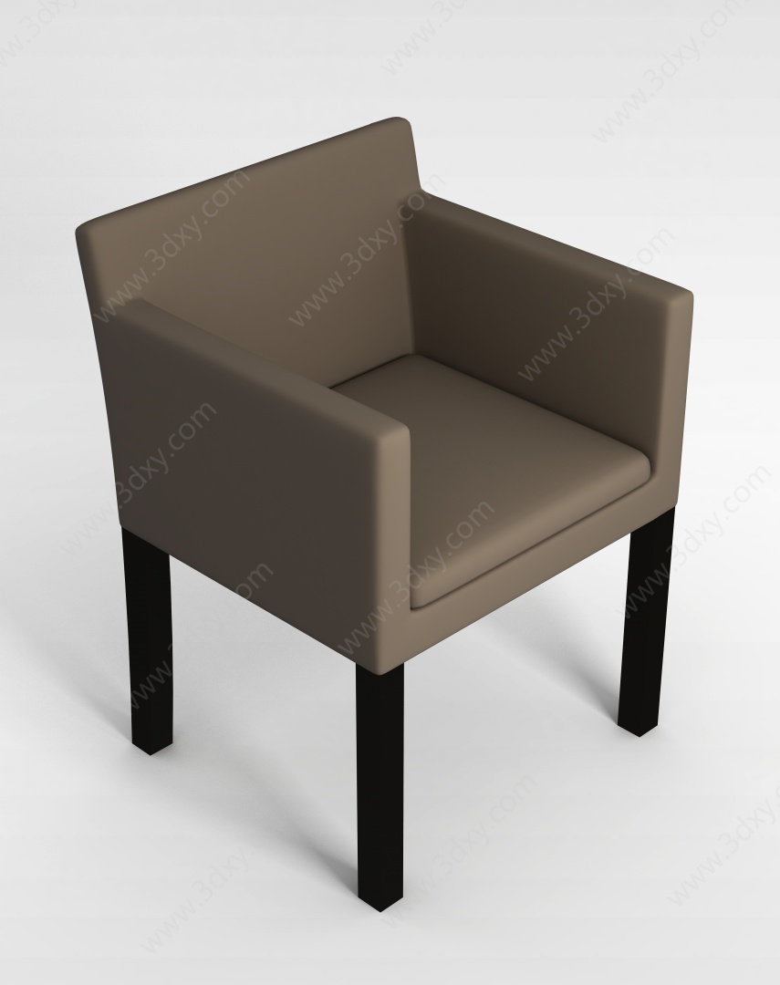 商务沙发椅3D模型