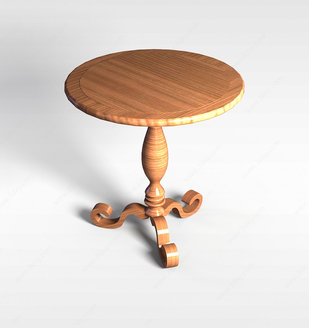 饭店桌子3D模型
