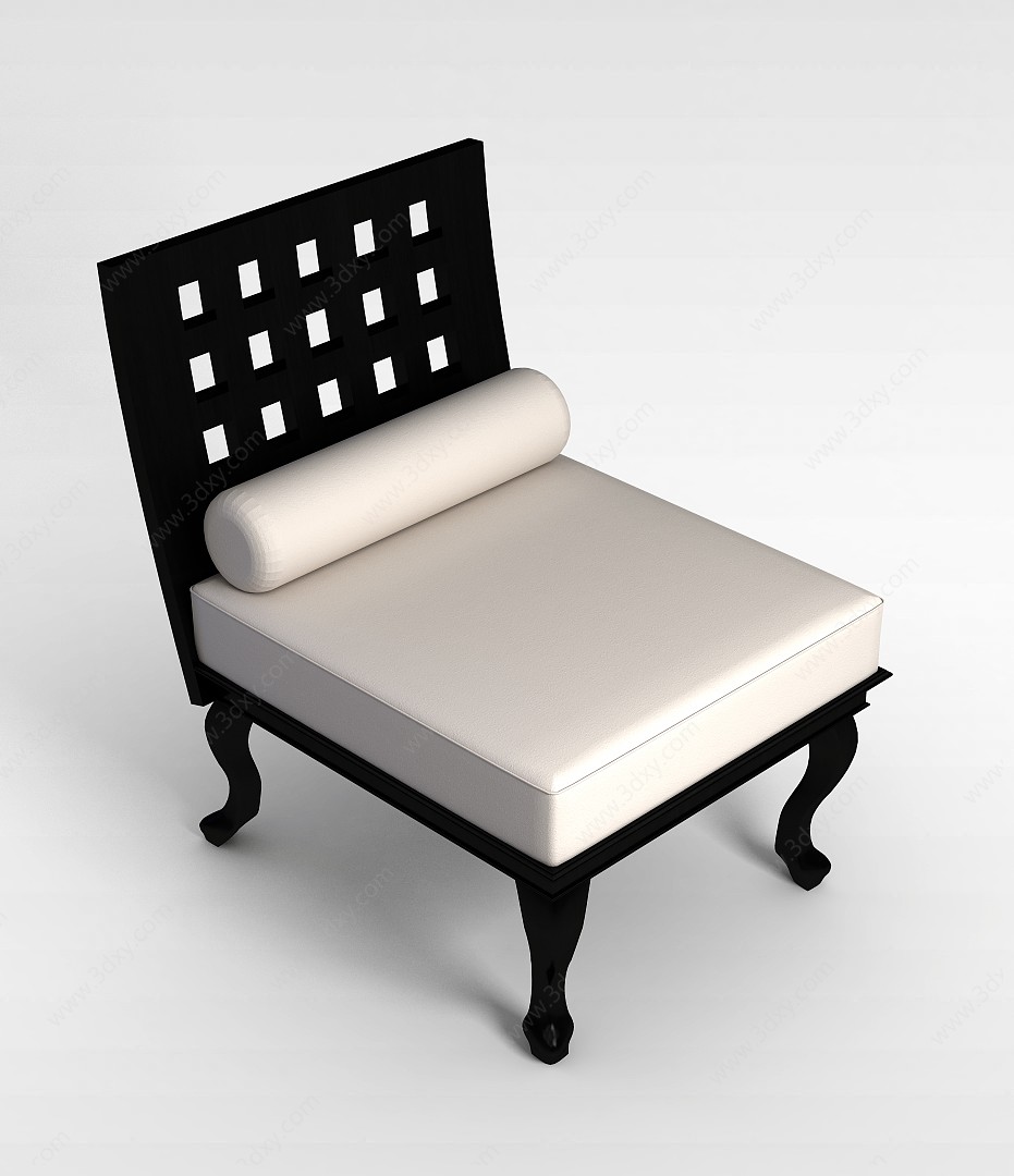 古典沙发椅3D模型