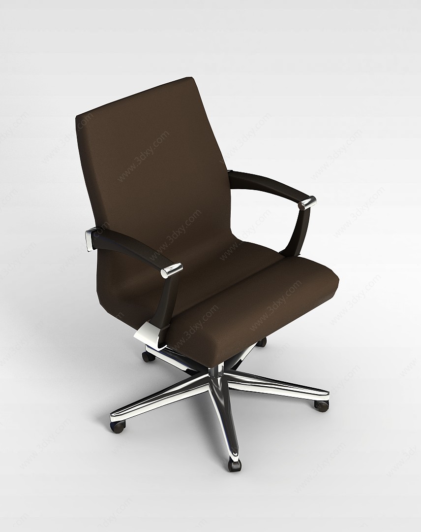 旋转办公椅3D模型