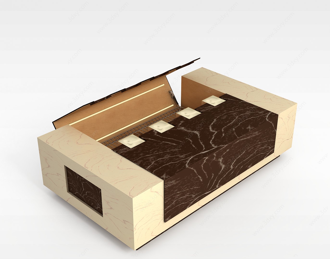 纸巾盒3D模型