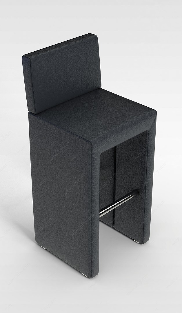 柜台椅3D模型