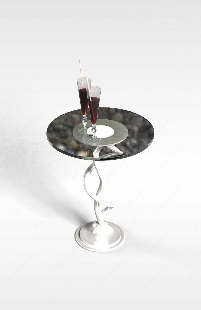 酒吧桌子3D模型