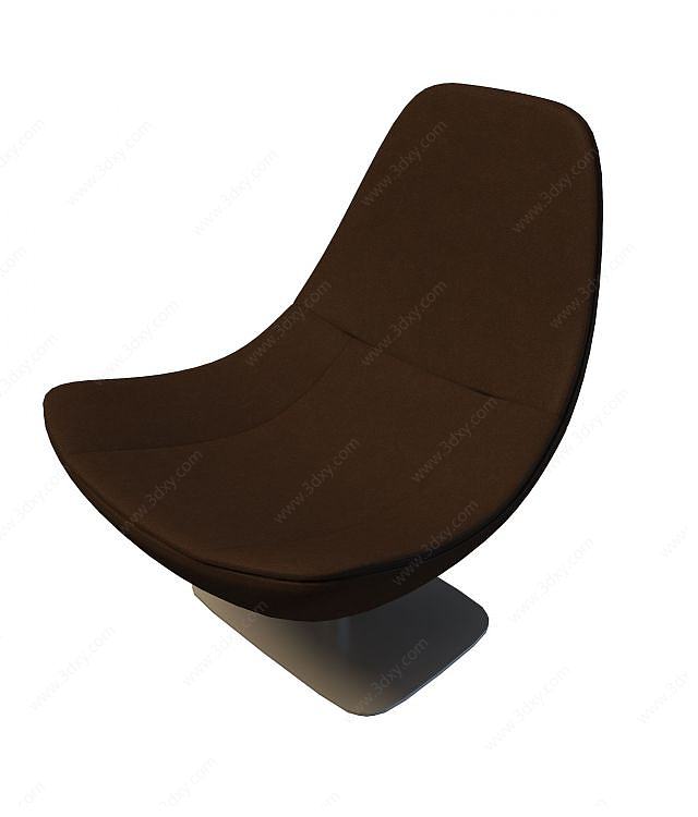 个性躺椅3D模型