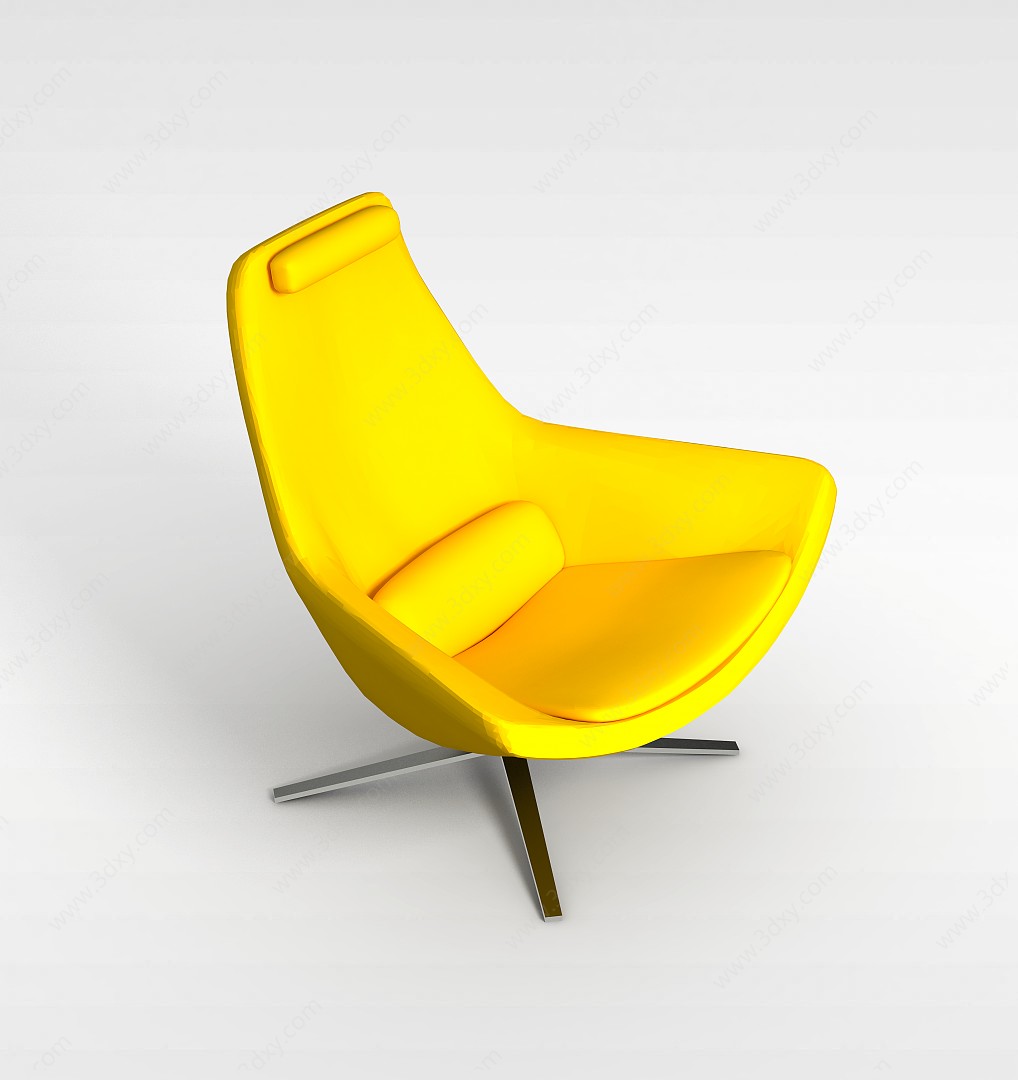 个性沙发椅3D模型
