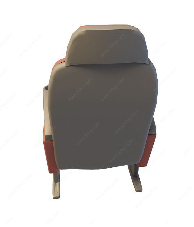 高档办公椅3D模型