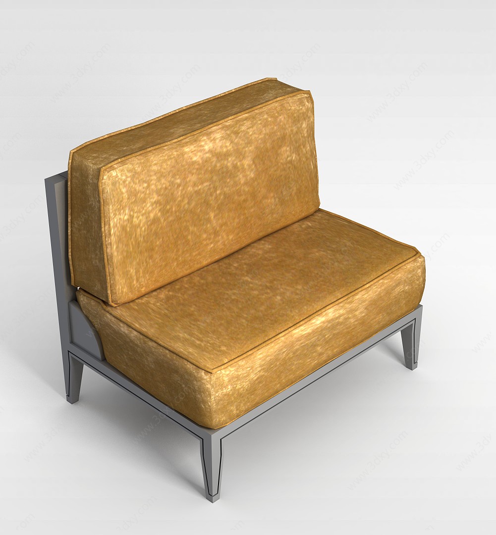 舒适沙发椅3D模型