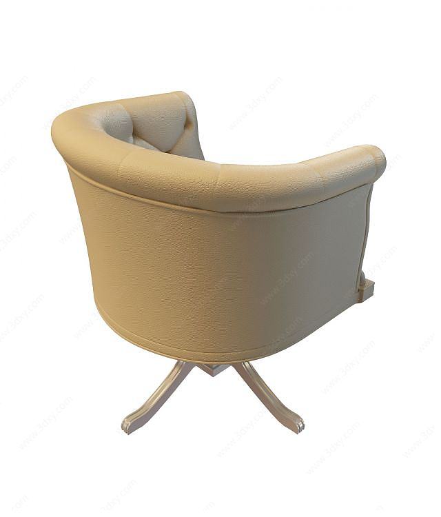 精品沙发椅3D模型