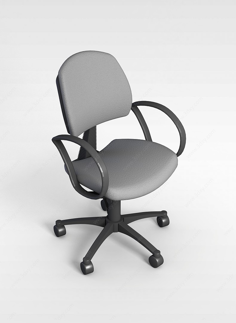 简约式办公椅3D模型