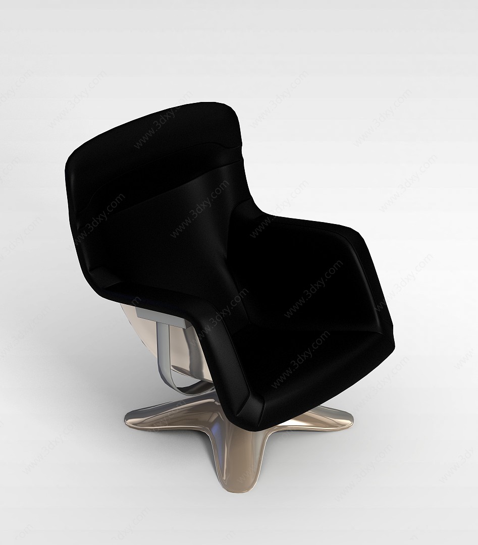 人工学创意办公椅3D模型