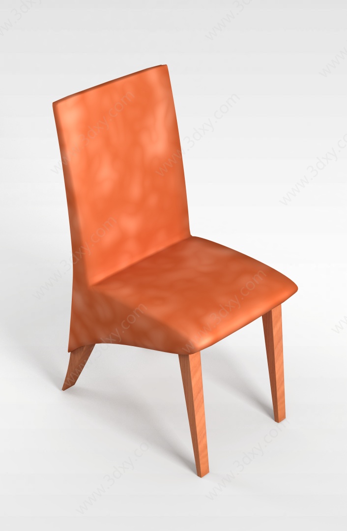 布艺餐椅3D模型