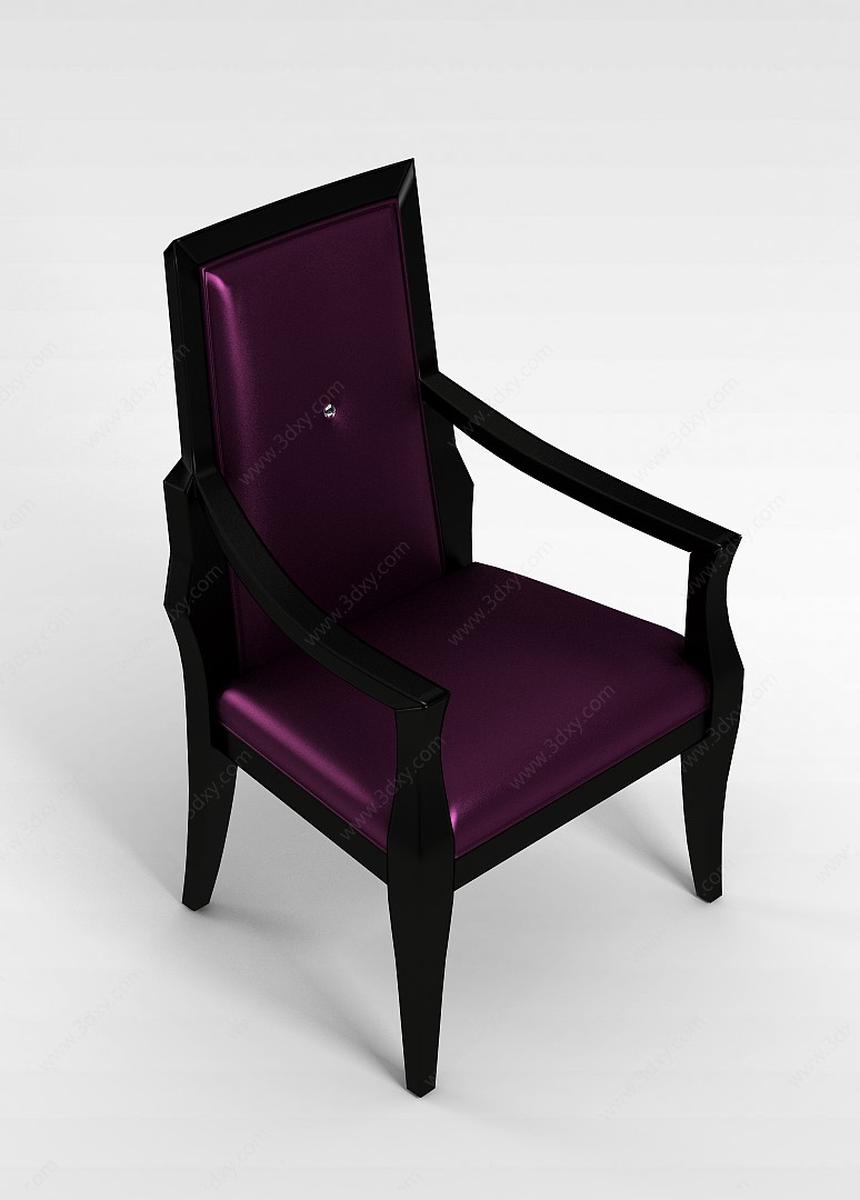 古典欧式椅3D模型